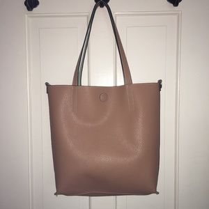 Reversible Vegan Leather Purse